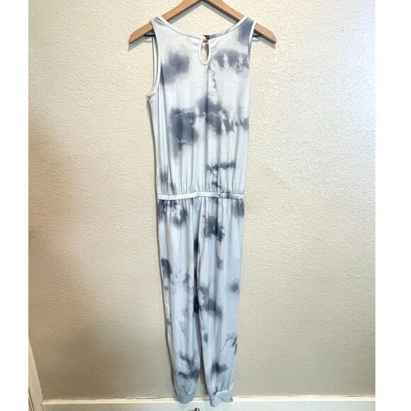Tie Dyed Sleeveless Jumpsuit Size Small - Picture 3 of 4